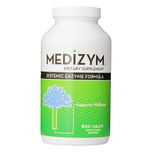 Medizym Systemic Enzyme Formula 800 TAB by Naturally Vitamins