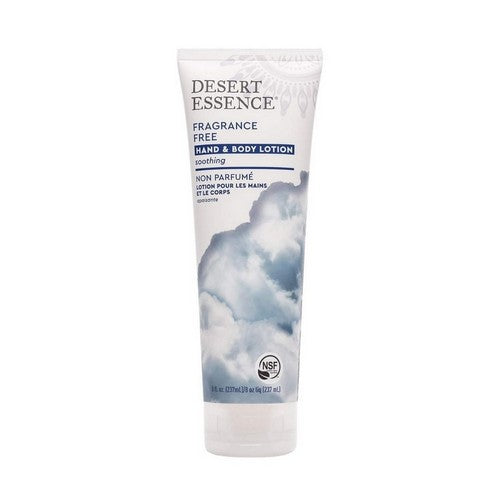 Soothing Hand And Body Lotion Fragrance Free 8 Oz by Desert Essence