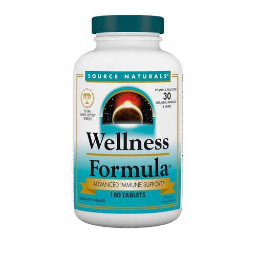 Wellness Formula Bio-Aligned, 180 Tabs by Source Naturals
