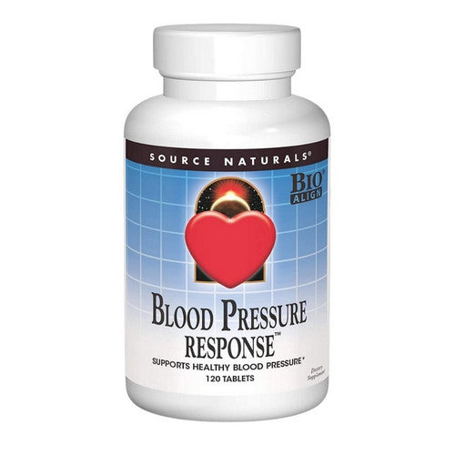 Blood Pressure Response 120 Tabs by Source Naturals