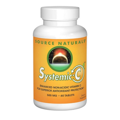 Systemic C tablets 60 Tabs by Source Naturals