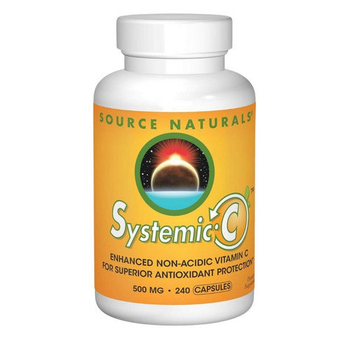 Systemic C Capsules 240 Caps by Source Naturals