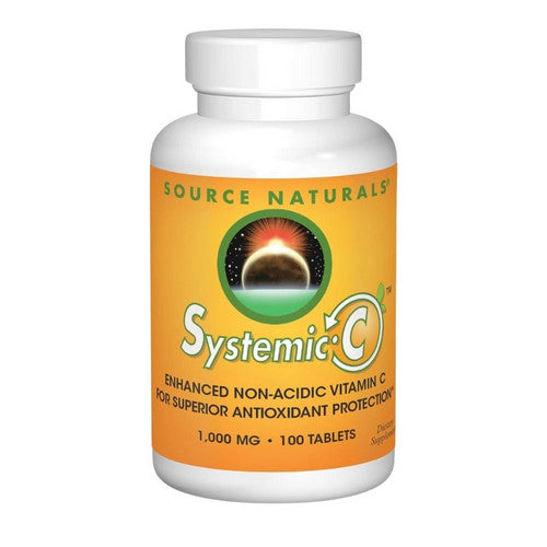 Systemic C tablets 100 Tabs by Source Naturals