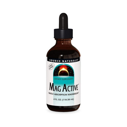 Mag Active Liquid 4 Oz by Source Naturals