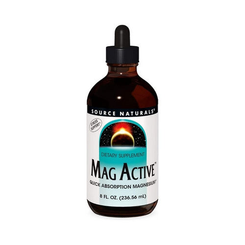 Mag Active Liquid 8 Oz by Source Naturals