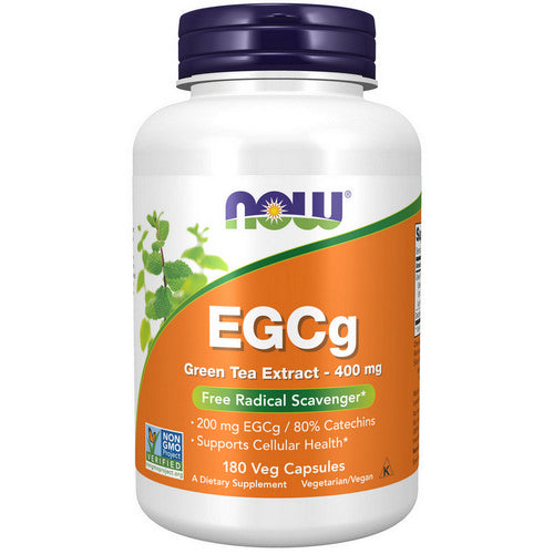 EGCg Green Tea Extract 180 Vcaps by Now Foods