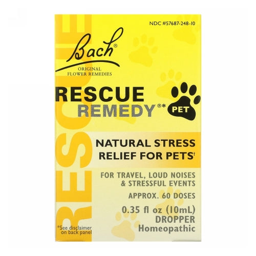 Rescue Remedy Dropper Stress Relief For Pets 10 Ml by Bach