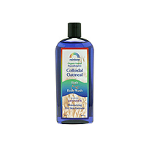 Body Wash Colloidal Oatmeal Lavender 12 Oz by Rainbow Research