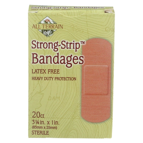 Strong Strip Bandages Latex Free 20 Count by All Terrain