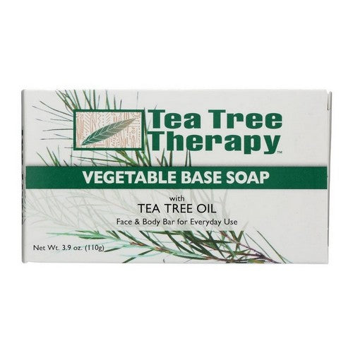 Vegetable Base Soap Bar With Tea Tree Oil 3.5 Oz by Tea Tree Therapy
