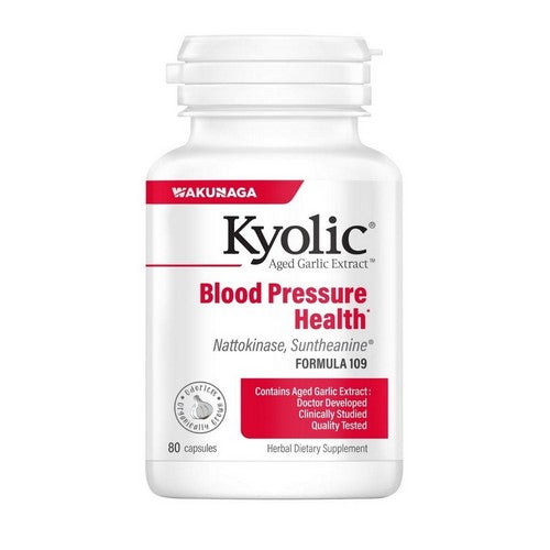 Blood Pressure Health Formula 109 80 Caps by Kyolic