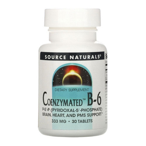 Coenzymated B-6 30 tabs by Source Naturals