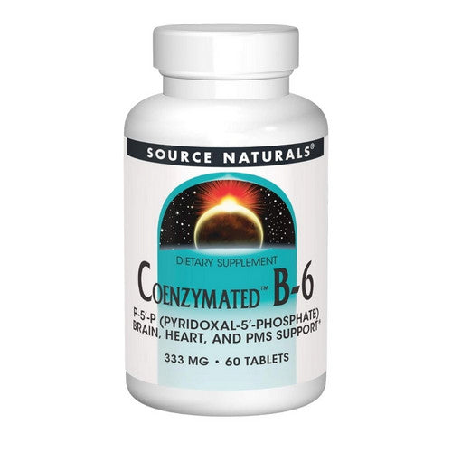 Coenzymated B-6 60 tabs by Source Naturals