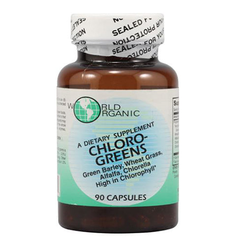 Chloro Greens 90 caps by World Organics