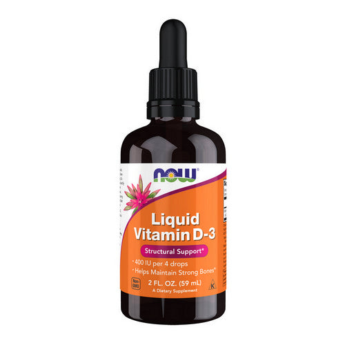 Vitamin D-3 Liquid 2 OZ by Now Foods