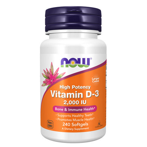 Vitamin D-3 240 Softgels by Now Foods