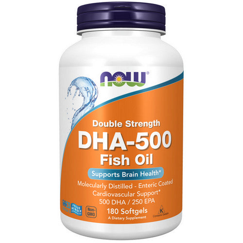 DHA-500 Double Strength 180 Softgels by Now Foods