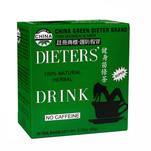 Dieter'S 100% Natural Herbal Drink No Caffeine 30 Tea Bags by Uncle Lees Teas