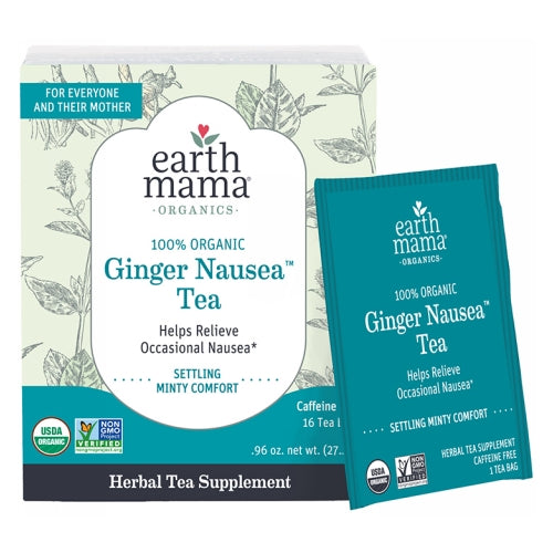 Organic Morning Wellness Tea 16 CT by Earth Mama Angel Baby