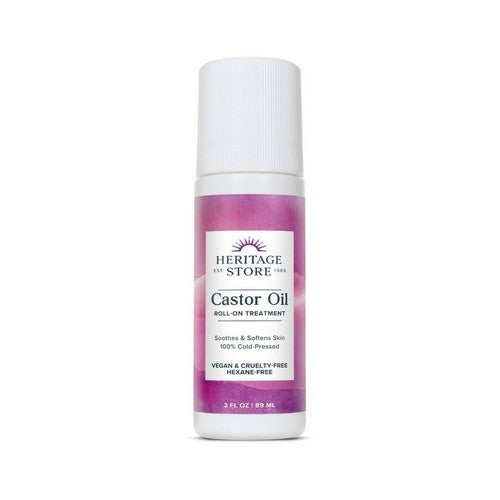 Castor Oil Roll On 3 Oz by Heritage Store