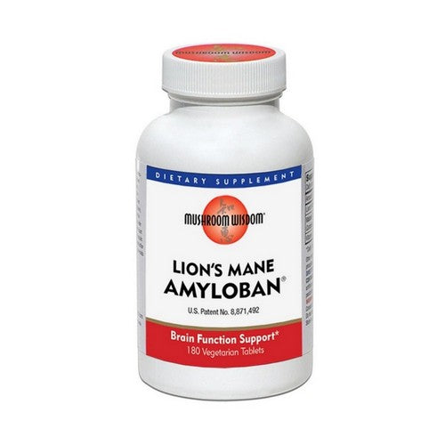 Amyloban Lion's Mane 180 Tabs by Maitake Mushroom Wisdom