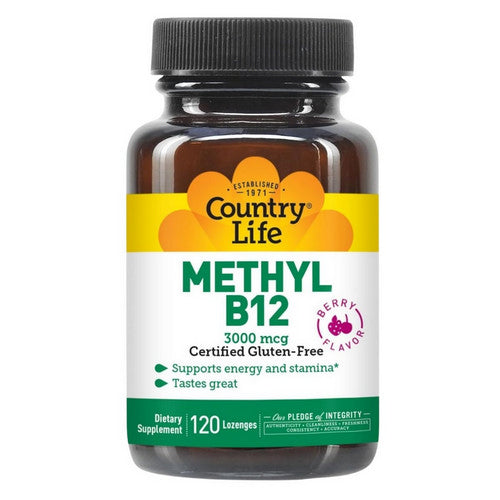 Methyl B12 Berry 120 Lozenges by Country Life