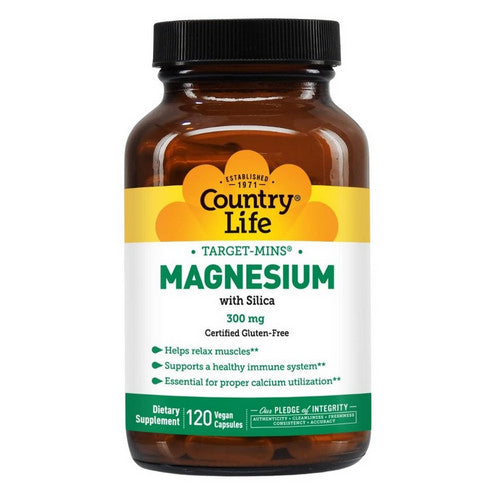 Magnesium Target-Mins 120 Caps by Country Life