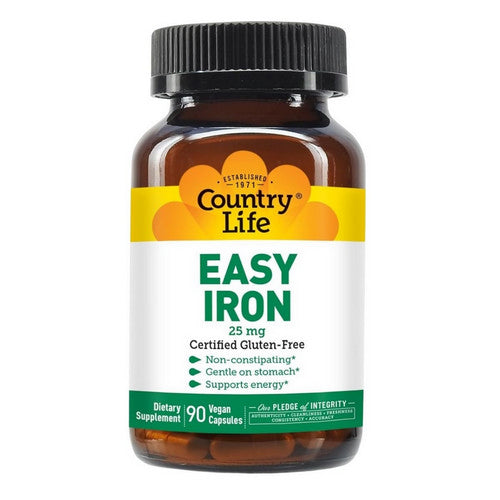 Easy Iron 90 veg Caps by Country Life
