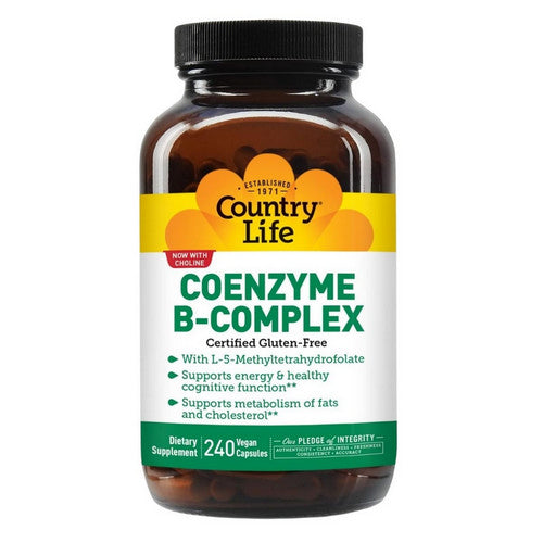 Coenzyme B-Complex 240 Veg Caps by Country Life