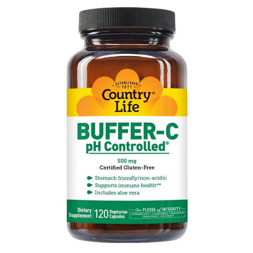Buffer-C PH Controlled 120 Veg Caps by Country Life