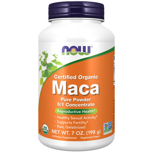 Maca Organic Pure Powder 7 oz by Now Foods