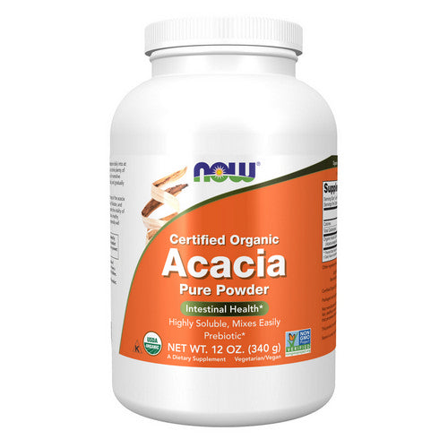 Acacia Fiber Organic Powder 12 oz by Now Foods