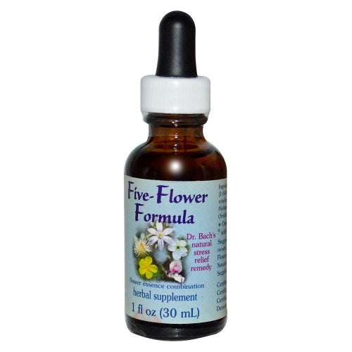 Five-Flower Formula Dropper 1 oz by Flower Essence Services