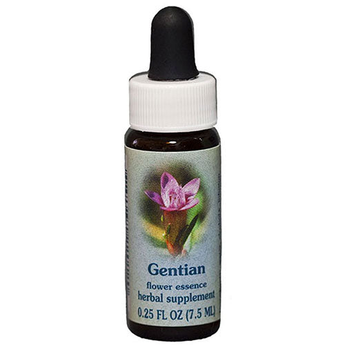 Gentian Dropper 0.25 oz by Flower Essence Services
