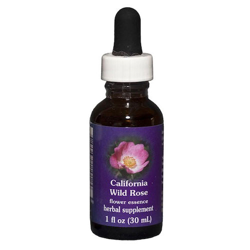 California Wild Rose Dropper 1 oz by Flower Essence Services
