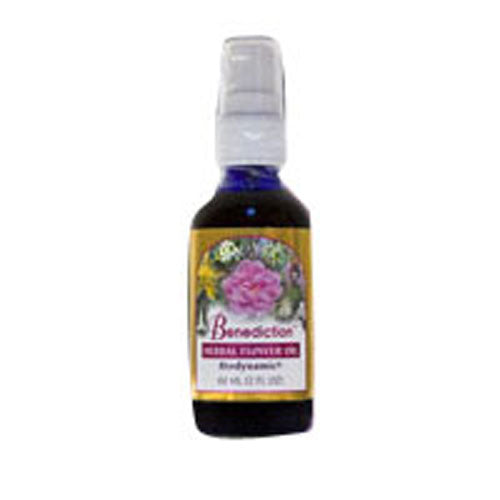 Benediction Oil Pump Top 2 oz by Flower Essence Services