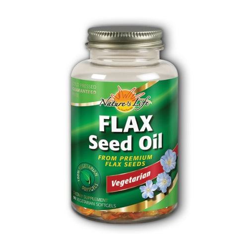 Flaxseed Oil 100% Vegetarian 90 Softgels by Health From The Sun