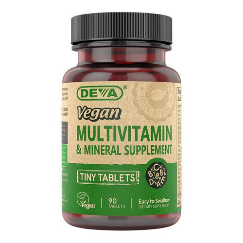 Vegan Multivitamin And Mineral Tiny 90 Tabs by Deva Vegan Vitamins