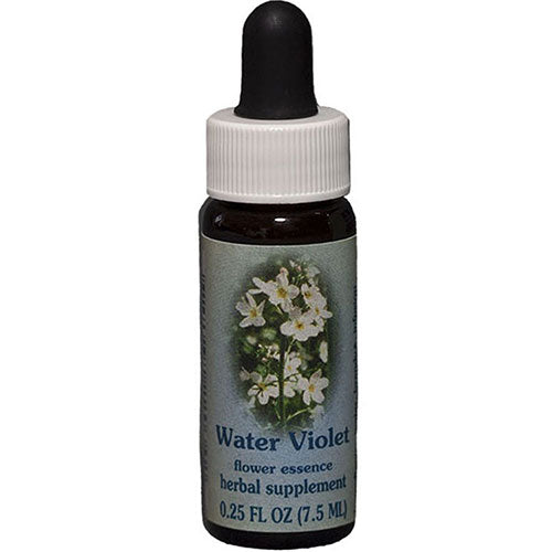 Water Violet Dropper 0.25 oz by Flower Essence Services