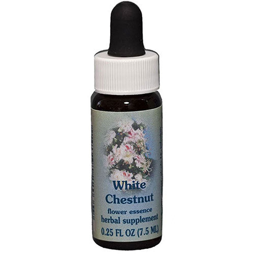 White Chestnut Dropper 0.25 oz by Flower Essence Services
