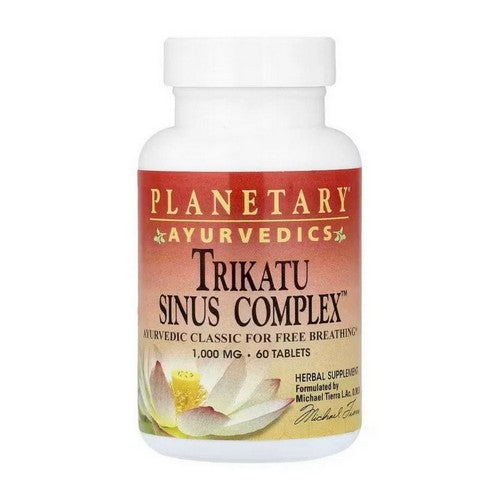 Trikatu Sinus Complex 60 Tabs by Planetary Ayurvedics