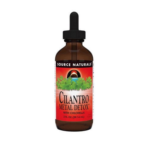 Coriander Metal Detox With Chlorella 2 Oz by Source Naturals