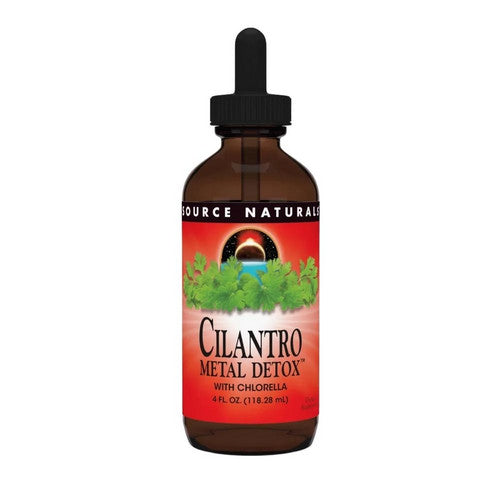 Coriander Metal Detox With Chlorella with Chlorella 4 fl oz by Source Naturals