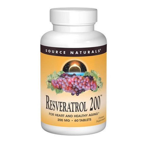 Resveratrol 60 Tabs by Source Naturals
