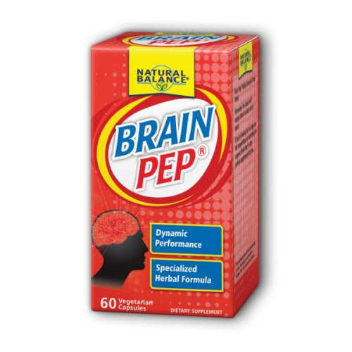 Brain Pep 60 Caps by Natural Balance (Formerly known as Trimedica)