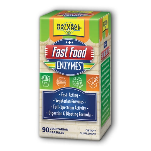Fast Food Enzymes 90 VCaps by Natural Balance (Formerly known as Trimedica)