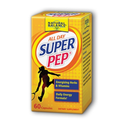 Super Pep 60 Caps by Natural Balance (Formerly known as Trimedica)