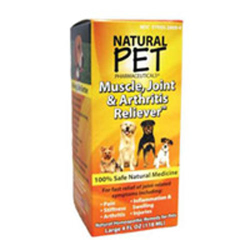 Muscle, Joint & Arthritis Relief Dog 4 oz by King Bio Natural Medicines