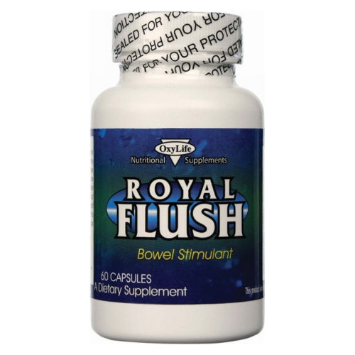 Royal Flush Bowel Stimulant 60 Caps by Oxylife Products