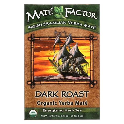 Dark Roast Tea 20 Bag by The Mate Factor